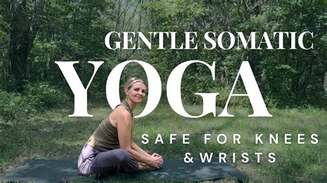 15 Minute Gentle Somatic Yoga For Stress Relief Beginner Friendly