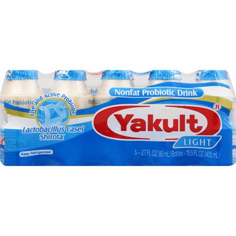 Yakult Probiotic Drink Nonfat Light 2 7 Fl Oz Instacart