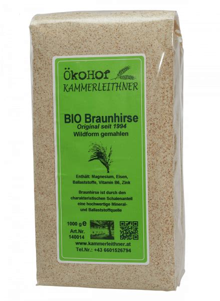 BIO BRAUNHIRSE VOM ÖKOHOF KAMMERLEITHNER