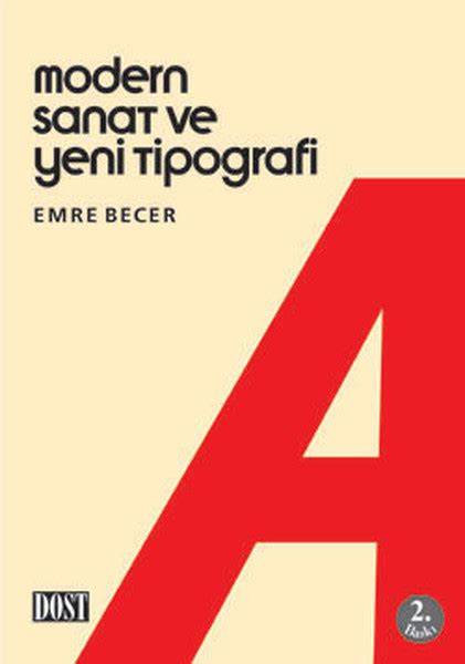 Modern Sanat ve Yeni Tipografi Emre Becer Fiyat Satın Al D R