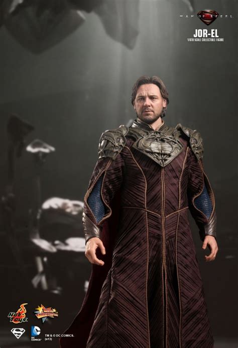 Jor El Aus Dem Film Man Of Steel Von Hot Toys Russell Crowe MMS201