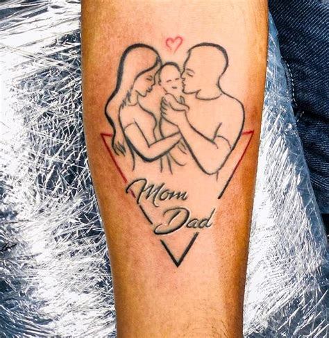 Aggregate Mom Dad Tattoo Photos Best In Coedo Vn