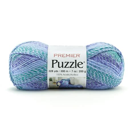 Premier Yarns Puzzle Yarn Tangram 7oz 328yds 5 Bulky Weight