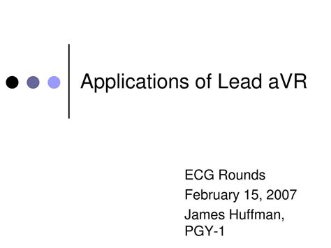 applications  lead avr powerpoint