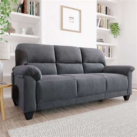 Dark Grey Fabric Couch Atelier Yuwa Ciao Jp