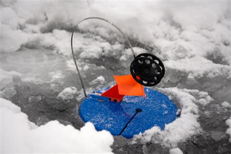 Tip Up Ice Fishing Is Easy To Learn And Fun To Try