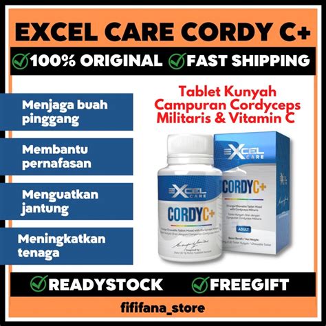 Original Hq Readystock Excel Care Cordy C Dr Haji Fadzilah Kamsah