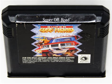 Super Off Road Sega Genesis Retromtl