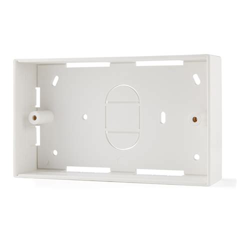 Rhinocables Ethernet Back Box For Faceplate Mm Double Gang Size