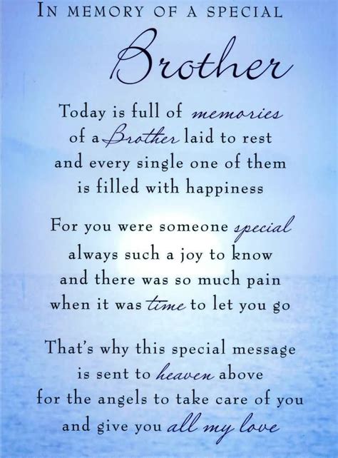 Birthday Quotes For Brother In Heaven Meme Image 16 Quotesbae