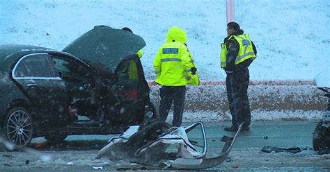 Brampton Senior Killed In Multi Vehicle Hwy 403 Crash In Mississauga