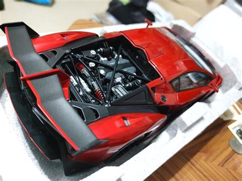 AUTOart 1 18 74508 LAMBORGHINI VENENO RED 興趣及遊戲 玩具 遊戲類 Carousell