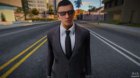 Agent Skin 1 Para Gta San Andreas