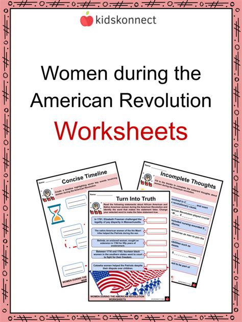 Women During The American Revolution Worksheets Movement Worksheets Library