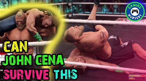 Fan Special Can John Cena Win Difficult Match Against Brock Lesnar