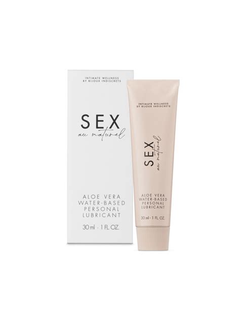 Gel Lubrifiant SEX Au Naturel 30ml Aloe Vera