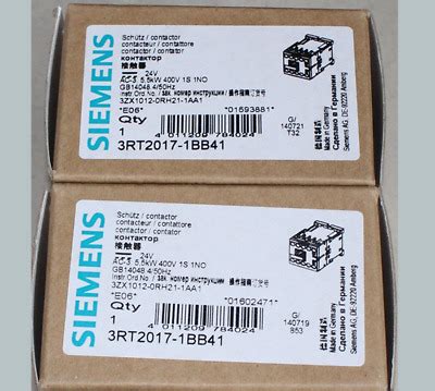 Pc New In Box Siemens Contactor Rt Bb Dc V Free Shipping Ebay