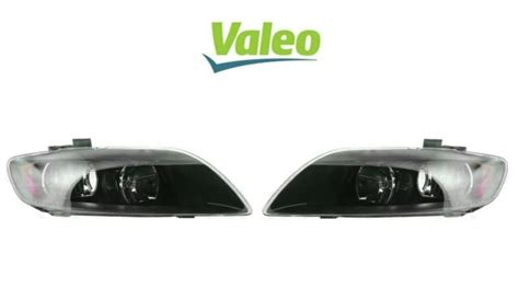 Valeo Pair Set Of Front Halogen Headlights Lamp Assemblies For Audi Q7