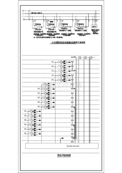 某十七层住宅电气施工cad图，共二十五张居住建筑土木在线