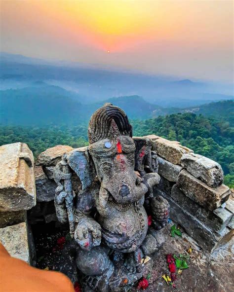 Raghu On Twitter Around Years Old Mysterious Ganesha Shrine