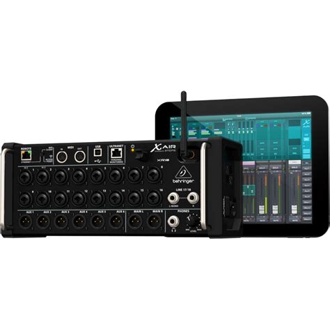 Mesa De Som Digital Behringer X Air XR18 18 Canais Wi Multisom