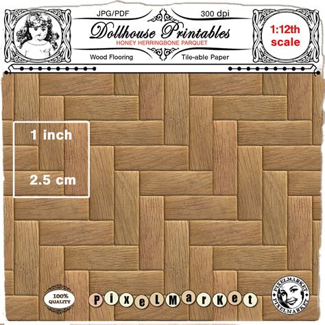 Free Dollhouse Flooring Printables