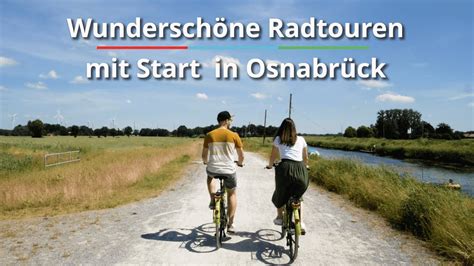 Fahrradtouren Mit Start In Osnabr Ck Youtube