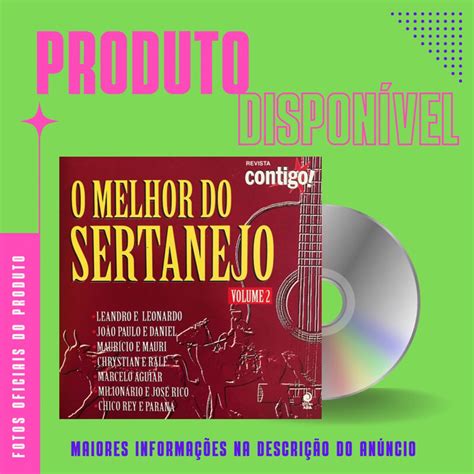 Cd O Melhor Do Sertanejo Volume Leandro E Leonardo Jo O Paulo E