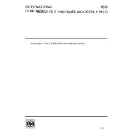 Iso Cie En Iso Cie European Standards