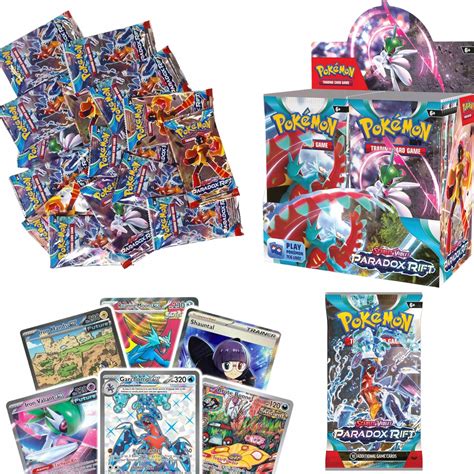 KARTY POKEMON BOX PARADOX RIFT 360 SZT MEGA DUŻY ZESTAW porównaj ceny