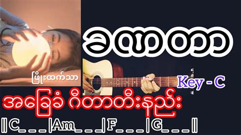 ခဏတာ - ဖြိုးထက်သာ Guitar Chord ဂီတာတီးနည်း Accordi - Chordify