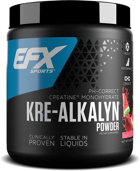 Amazon EFX Sports Kre Alkalyn EFX Powder PH Correct Creatine