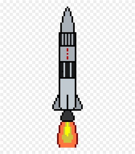 Rocket Ship Pixel Art