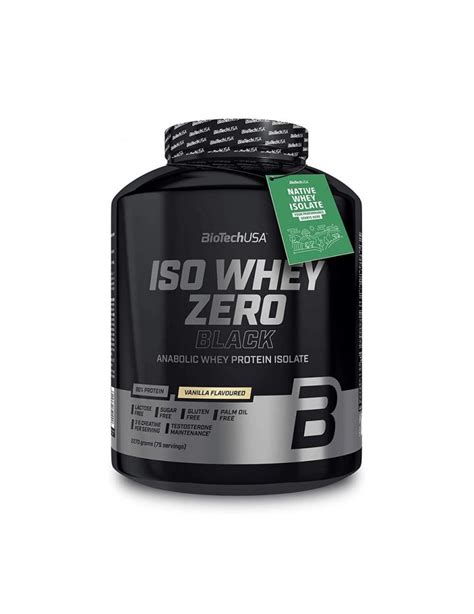 Iso Whey Zero Black Kg Biotech