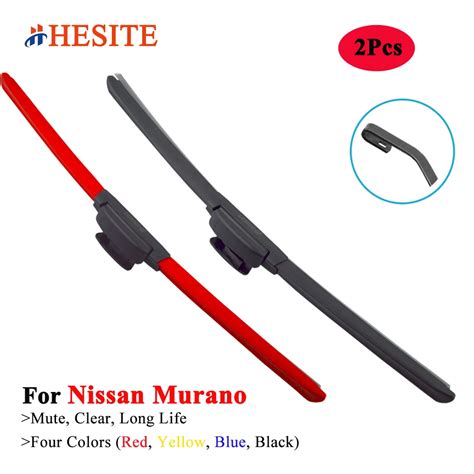 Hesite Colorful Windshield Wiper Blade For Nissan Murano Suv Z50 Z51