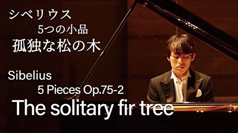 Sibelius 5 Pieces The Solitary Fir Tree Op75 2 シベリウス：5つの小品 孤独な松