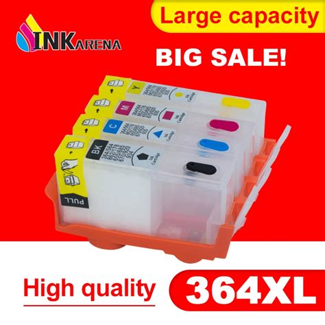 Inkarena Compatible Cartridge Replacement For Hp Refillable Ink