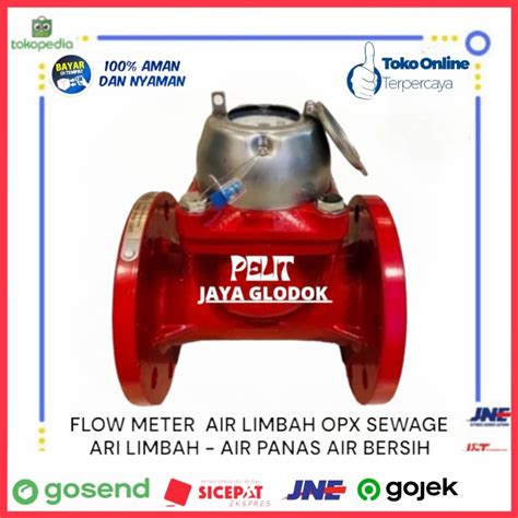 Jual Flow Meter Air Limbah Inch OPX SEWAGE DN Hot Water Meteran Air Jakarta Barat