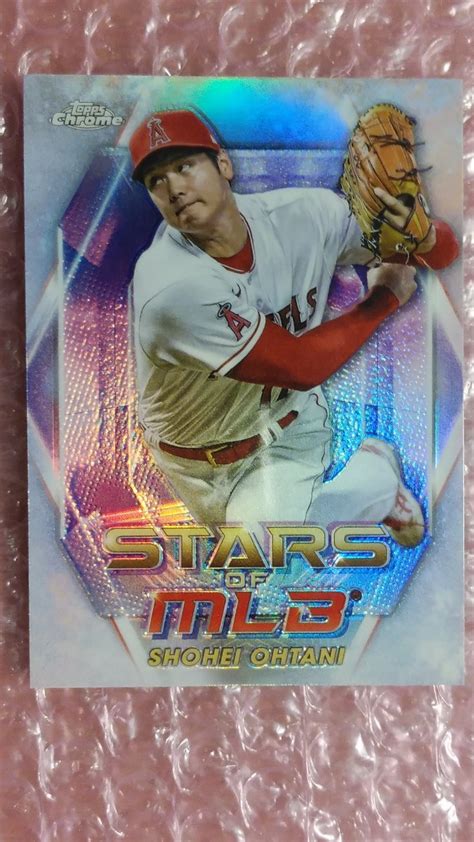 【未使用に近い】送料込即決 2023 Topps Stars Of Mlb Chrome Smlbc 21 Shohei Ohtani 大谷