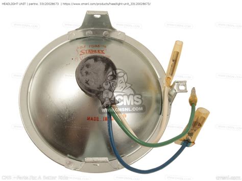 Headlight Unit For Ct90 Trail 1969 K1 Usa Order At Cmsnl