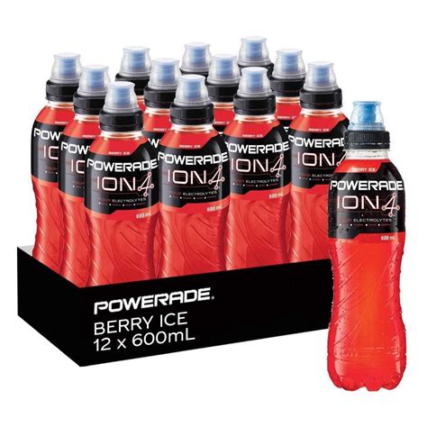 Powerade Berry Ice Sports Drink 12 X 600ml — Smart Buy Direct Au