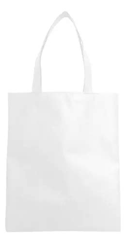 Bolsa Ecol Gica X Cm Pack Pz Blanca Impresa Tinta Env O Gratis