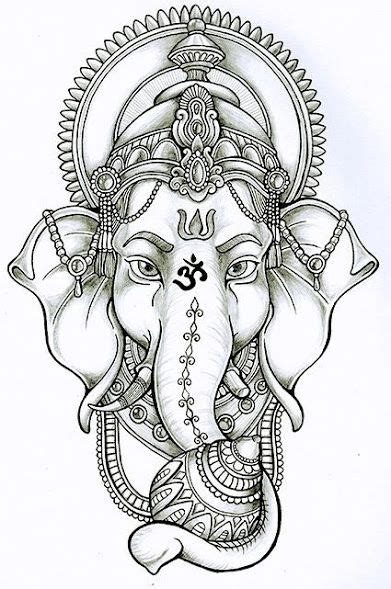 50 Beautiful Ganesha Tattoos Designs And Ideas With Meaning Ganesha