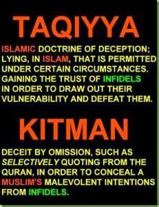 Taqiyya Kitman And All That News