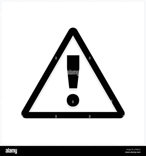 Danger Warning Icon Danger Warning Vector Icon Risk Sign Information Sign Exclamation Icon