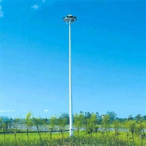 Steel Mild Steel High Mast Lighting Pole At Best Price In Ghaziabad