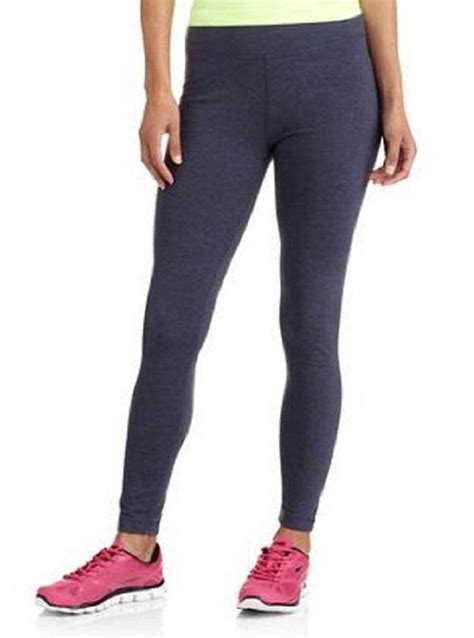 Danskin Now Womens Dri More Core Leggings 2x Indigo Heather Danskin