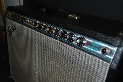 1976 Fender Twin Reverb Hp G12 80 Rola Celestion Doccasion