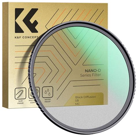 72mm Black Diffusion 1 8 Filter Nano D Series KENTFAIT K F Concept