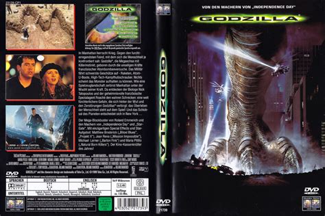 Godzilla (1998) R2 DE DVD Cover - DVDcover.Com